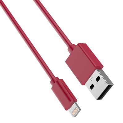 USB 2.0 connector 2.4A MFI PVC C89 Lightning Cable Charger