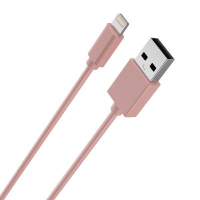 USB 2.0 connector 2.4A MFI PVC C89 Lightning Cable Charger