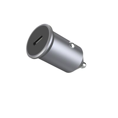FCC Type C USB PD18W QC3.0 5V3A Single Port Car Charger