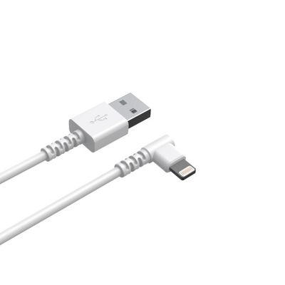 Elbow Lightning C89 Data 5V2.4A Apple MFI USB Charging Cable